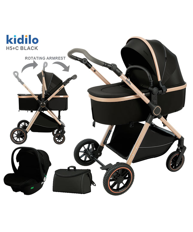 Kidilo Stroller H5 + car seat