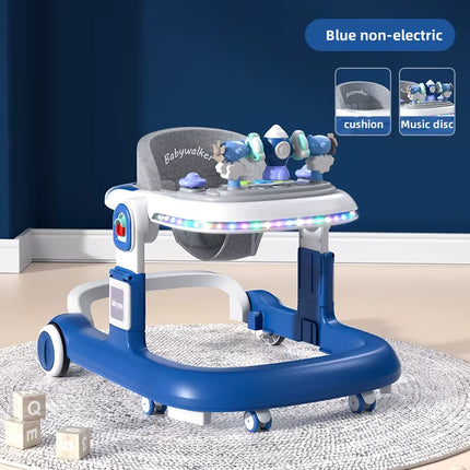 Baby Activity Walker with Rocket Shape Front Toys