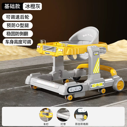 Baby Activity Walker with Construction Front Toys