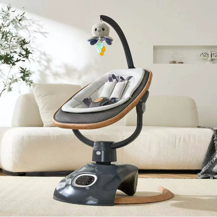 Kidilo Baby Rocking Chair & Cradle Newborn Electric Foldable Plastic with Music Soothing