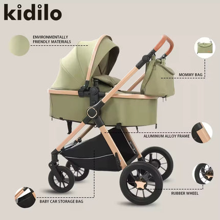 Kidilo Stroller H2-D
