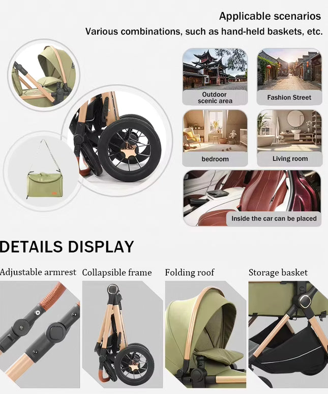 Kidilo Stroller H2-D