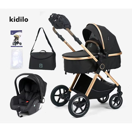 Kidilo Stroller H2X + Car Seat