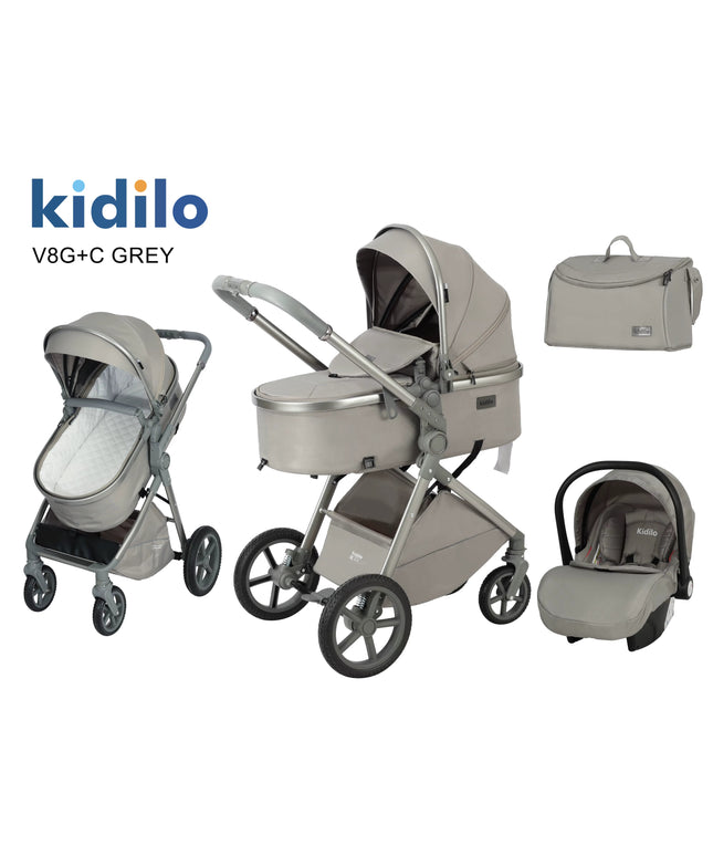 Kidilo Stroller V8G + car seat