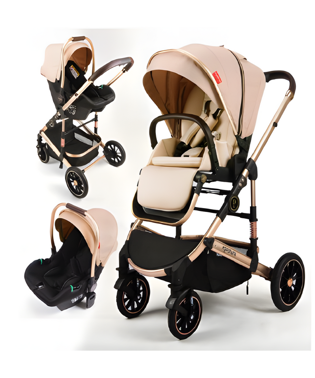 POPYPAPA Baby Stroller POP-F3TB + car seat