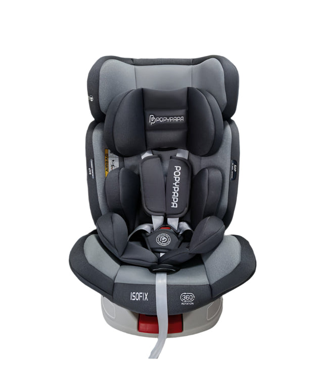 POPPYPAPA Car Seat Stage 2 & 3 Isofix 360 Degree 360A