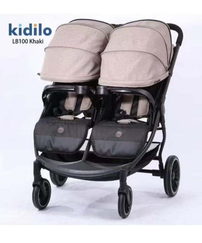 Kidilo twins stroller lb100